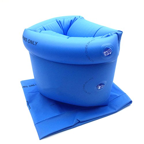 Topsung Inflatable Arm Bands Floatation Water Wings Swimming Arm Floatie for Children and Adults - Thumbnail 2