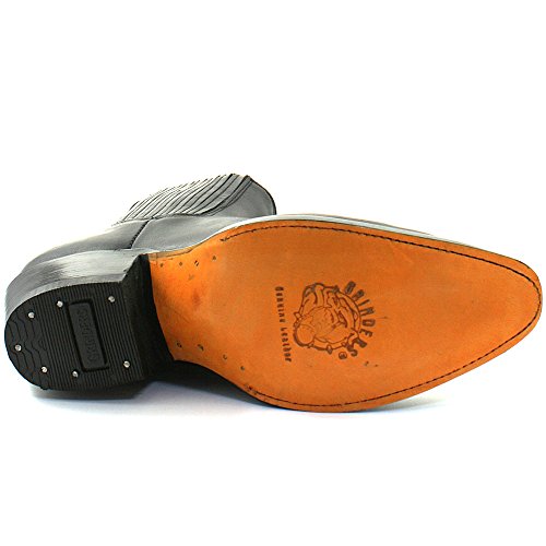 Grinders Maverick Black Mens Cowboy Boots, Size 73