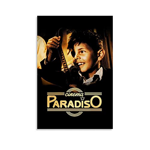 Poster de film Cinema Paradiso - Peinture décorative sur toile - Art mural Cover