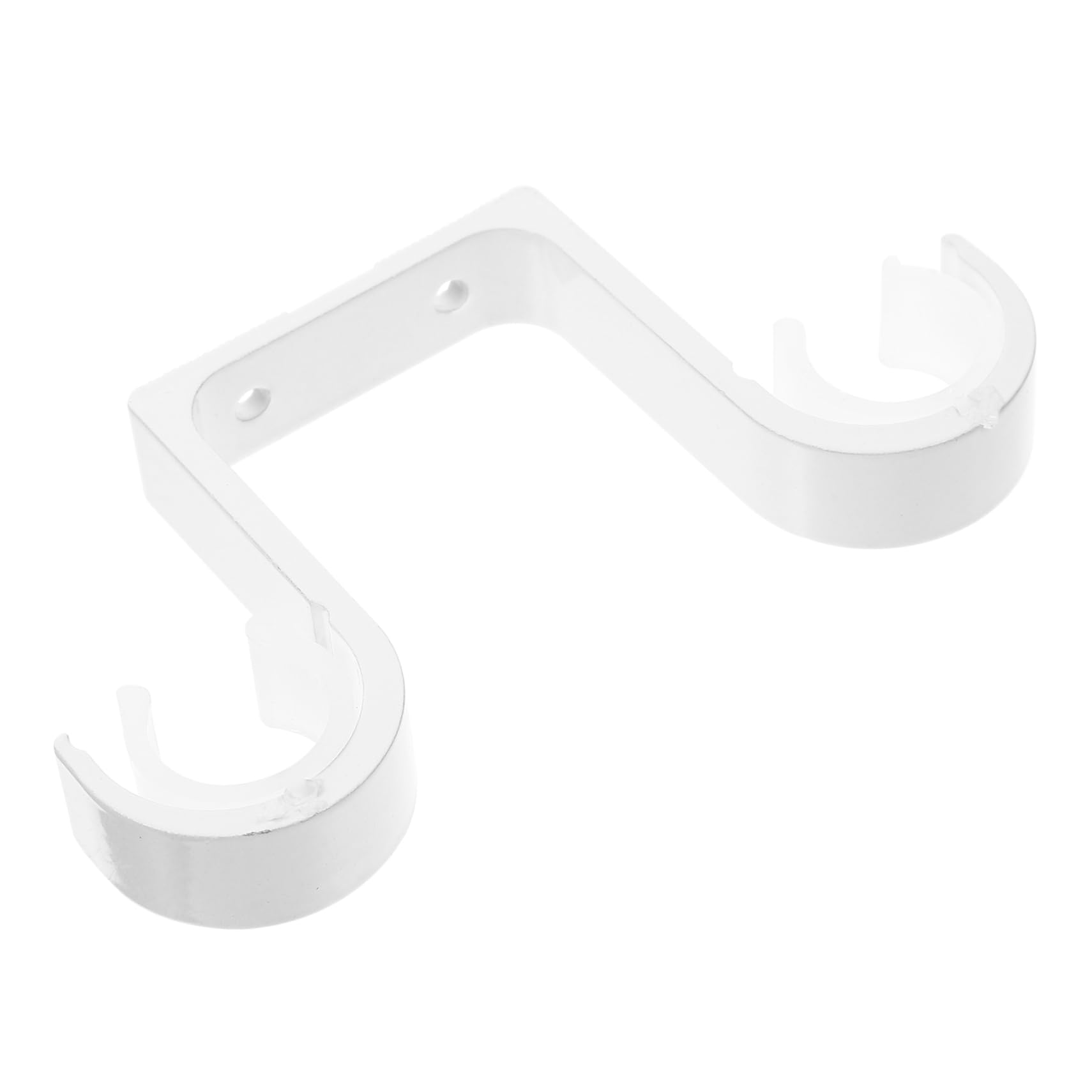 LABRIMP 3pezzi Supporto per Bastoni delle Tende Soffitto Staffe Doppie Lega di Alluminio Resistente e Facile da Installare Adatto per Tende da e Esterno