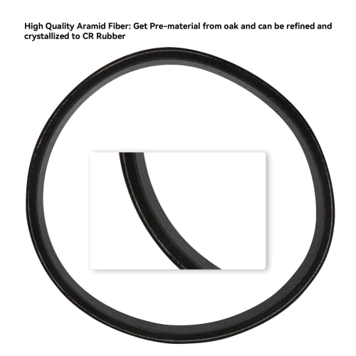 Xuanyudg0769 Club Car Ds Precedent Drive Belt Starter Generator Belt For Golf Cart Ds 1997+ And Precedent 2004+, Replace 101916701, 1016203 #TOP4