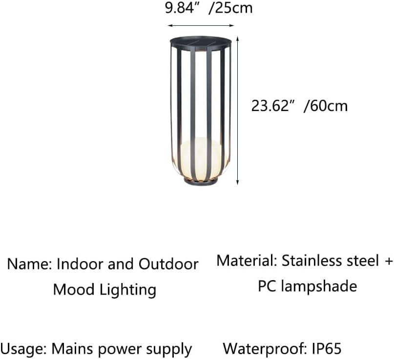 Lights Outdoor with Plant Stand, Waterproof Outdoor Floor Lamp,Metal Flower Shelf Lights，Metal Flower Shelf Lights Landscape Lighting for Patio Porch Deck Yard Garden Decor
