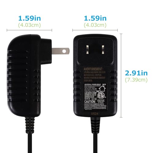 UPG D1724 Sealed Lead Acid Battery Charger (6V/12V Switchable Single-Stage With Alligator Clips)