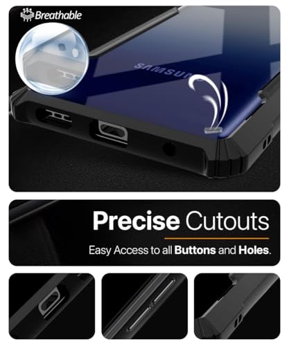 Image of WOW IMAGINE Shock Proof Series Protective Case for Galaxy M31s - Transparent Bumper 360 Degree Camera Protection with AirEDGE Technology Hard Back Case Cover for Samsung Galaxy M31s