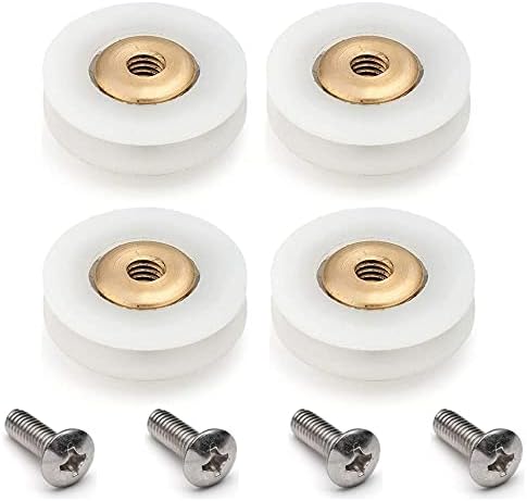 Lot De 4 Roues Rainurées De Rechange - Diamètre 19 Mm, épaisseur 5.2 Mm - Référence LW19