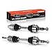 A-Premium Pair (2) Front CV Axle Shaft Assembly Compatible with Chevrolet Captiva Sport 2012-2015 3.0L, Driver and Passenger Side, Replace# 25980498, 25980499