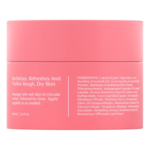 Bare August Foot Scrub - Pure & Natural Exfoliating Treatment - Soothes Skin, Softens Calluses, Eases Dry Cracks, Removes Dead Skin For Soft, Smooth Feet - Pedicure Care For Women & Men - 3.4 Fl Oz #TOP7