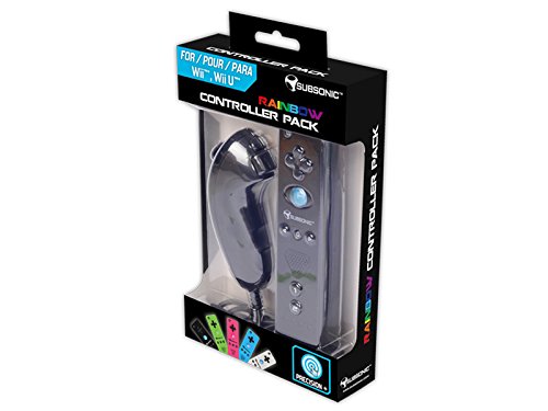 Pack Nunchuk + Wiimote Precision Noir pour Nintendo Wii