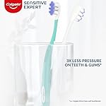 Colgate Sensitive Expert Ultra Soft Sensitive Toothbrush Pack, Extra Soft Toothbrush for Sensitive Gums and Teeth, Gently Cleans Teeth and Gums, 2 Pack - Image 2