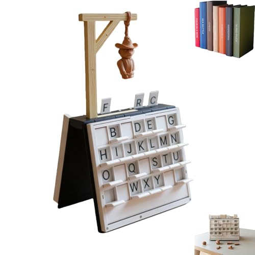 Playbook Board Game Hangman, Hang Man Game Magnetic Cowboy Book,