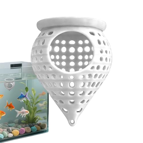 Generisch Bettafisch Hamaca - Escondite flotante impreso en 3D - Decoración de acuario Betta cueva | Para Corydora, de , bagres y gambas enanas para reproducir, jugar, alimentar y
