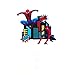YiYaO Cupcake Toppers, Spiderman Cake Toppers Drapeaux De Cure-Dents pour Garçons Filles Cadeau Licorne Décorations De Fête d'anniversaire