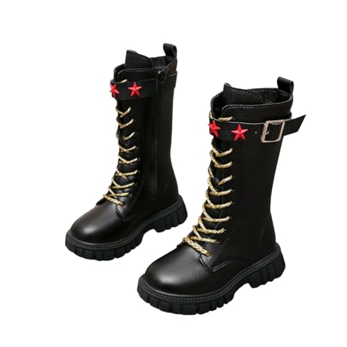 Bottes cowboy fille en cuir blanc avec zip et lacets