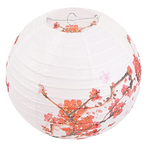 GALPADA linternas japonesas Iluminado lámpara de Linterna faroles para Exterior Percha lampara de Mesa lampara Mesa decoración de farolillos japoneses Decoraciones japonesas Papel