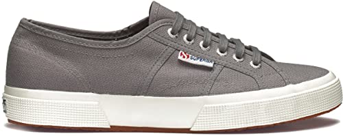 Superga 2750 Cotu baskets en toile souple femmes semelle vulcanisée gris bleuâtre