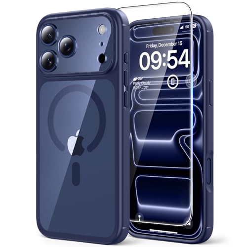 TAURI Cover Magnetica per iPhone 17 Pro, Blu