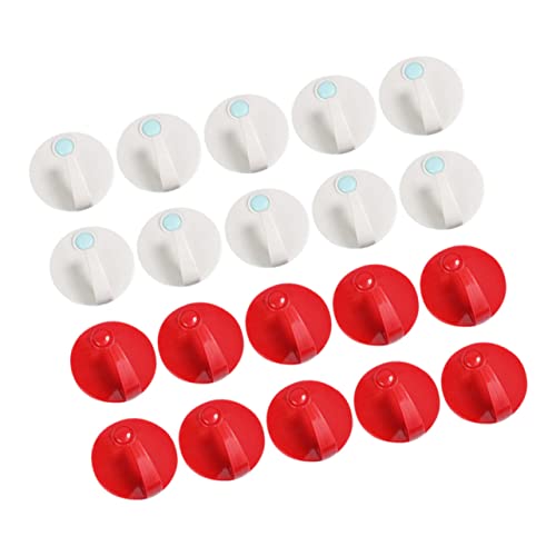 HOLIDYOYO 20Piezas Adhesivos Para Pared Colgantes Perforación y Herramienta Colgante Decoración y Organización