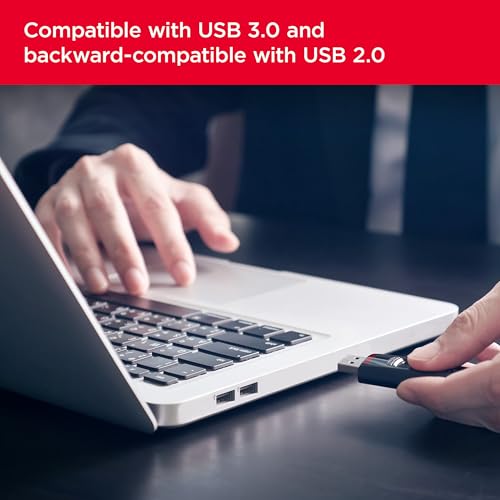فلاش ميموري ألترا 32 جيجابايت، USB 3.0 من سانديسك، قراءة 130 ميجابايت/ثانية