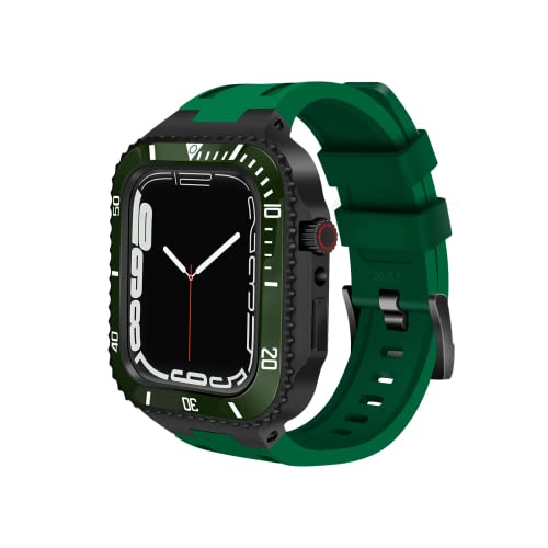 Protéger Apple Watch 45mm avec le kit antichoc en métal SCHIK