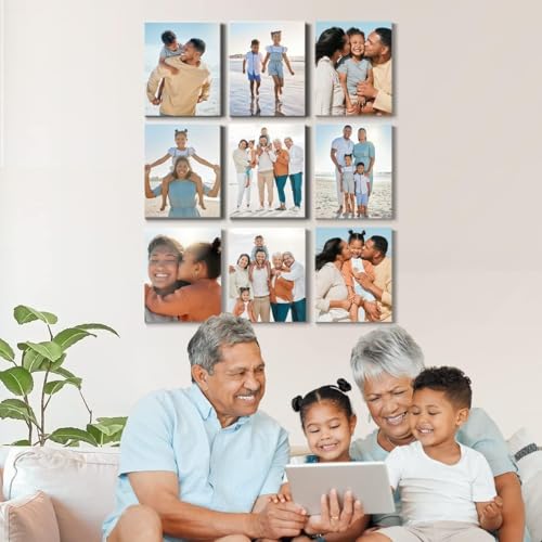 Renditions Gallery Set of 9, 11X14 Custom Photo Prints with