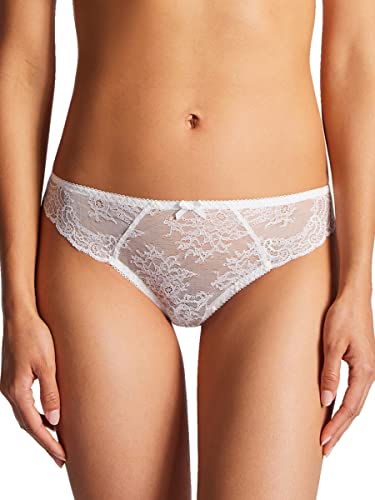 Aubade Women's Danse Des Sens Tanga, White (Opale), Small #TOP9