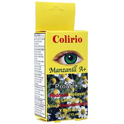 Colirio Manzanill A+ Eye Lubricant, Redness and Dryness Relief, 2-Pack of 0.5 FL Oz, Bottles. - Thumbnail 5