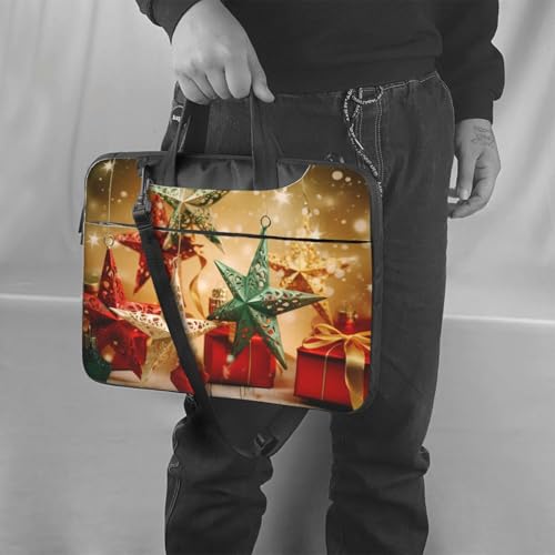 Bolsa Maletín para Laptop Estrellas Navideñas 15.6 pulgadas miniatura 6