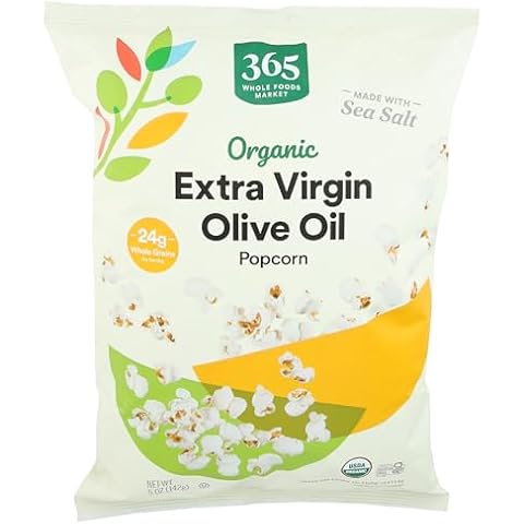 365 Organic Olive Oil Sea Salt Popcorn Cover