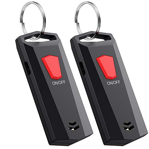 Key Finder, Esky Dual Way Item Locator with 393ft Remote Control and 120db Beep, Rechargeable Bidirectional Anti-Lost Tracker for Finding Key, Wallet and Pet