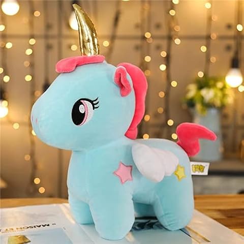 JOZIP Soft unicorn plush toy baby child soothing sleep pillow animal doll plush toy girl kids birthday gift 1 10cm Cover