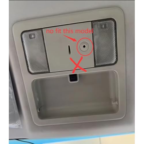 Car Reading Lamp Sunroof Switch for Nissan Tiida 2005-2010,Car Interior Overhead Console Dome Light Reading Lamp,A-Used Assembly(Normal/B-New Cover)