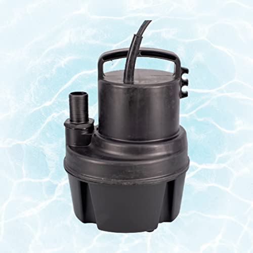 EUROGROW - Bomba de Agua Sumergible 200W. Bomba de Achique 230V. Capacidad Máxima de Bombeo 3500 Litros Hora. Altura máxima elevación 5 metros. Bomba de Agua Sumergible para Pozo.