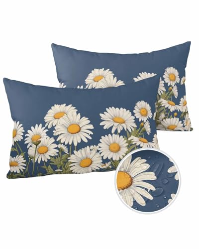 Outdoor Waterproof Throw Pillow Covers 20