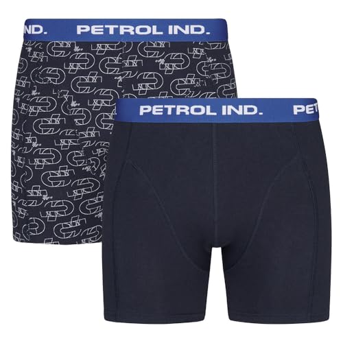 Boxer de hombre Petrol Industries azul marino M-1050-BXR203 talla grande XXL