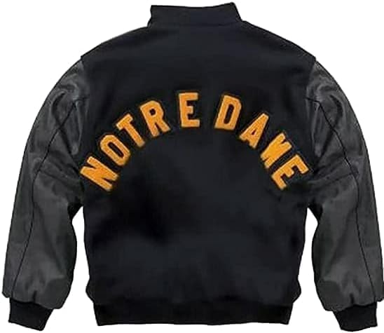 Rudy NOTRE DAME Jacket | Fighting Irish Varsity Bomber Jacket2