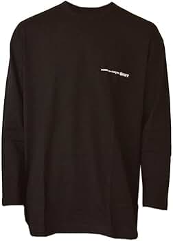 Amazon | [コムデギャルソン] Tシャツ ロゴ メンズ 長袖/ロンT