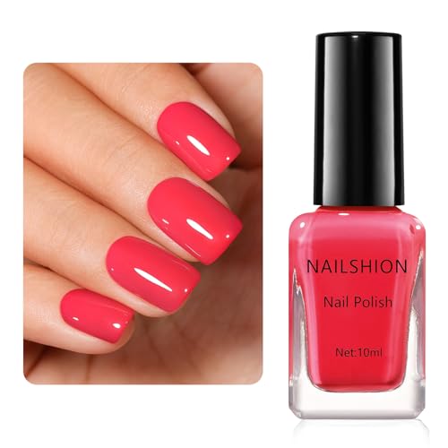 Red Pink Nail Polish for All Seasons