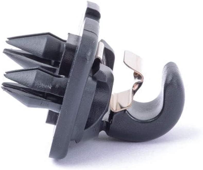 AUDI Genuine A4 A3 A5 TT Interior Sun Visor Hook Clip Soul Black Bracket