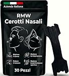 Cerotti Nasali Anti Russamento Uomo e Donna. 30 Cerotti Nasali Antirussamento Qualità Superiore. Cerotti Nasali Sport Respira Bene, Dimensioni Universali. Tenuta extra,Marca Italiana.(Nero)