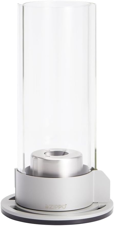 Zippo FlameScapes® Spiral Fire Feature – Silver (Empty)