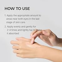 Dr.Melaxin Calcium Dark Spot Eye Cream 15g – Niacinamide & Calcium Gluconate Eye Cream for Dark Circles, Under Eye Bags & Sagging | Hydrolyzed Elastin EX Volume Firming | Korean Eye Cream — image 5