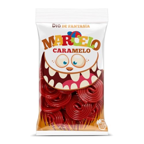 DIA MARCELO CARAMELO regaliz rueda rojo bolsa 250 gr