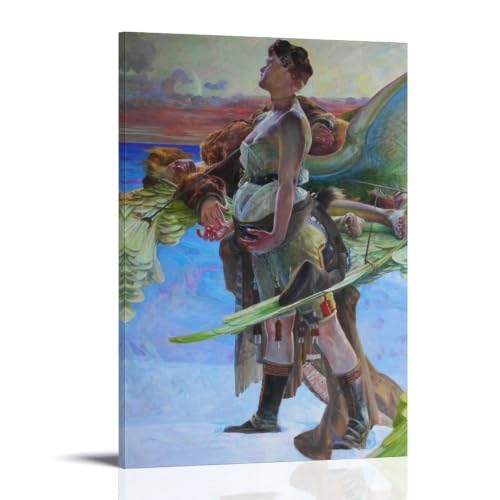 Toile Jacek Malczewski Eloe reproduction d'art haut de gamme 30x45cm