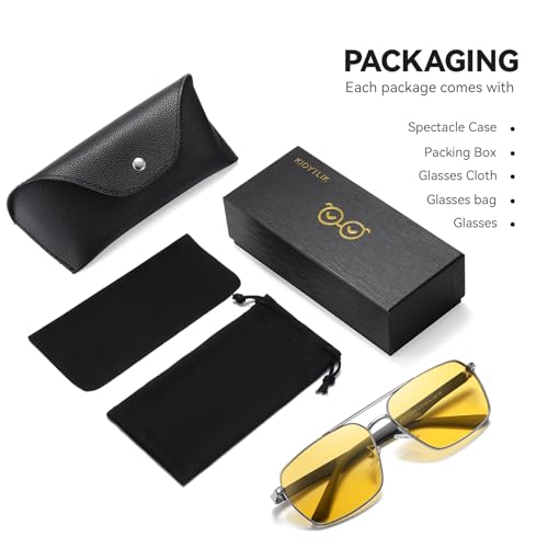 Image of Sunglasses for Men Women Trendy Polarized Sunglasses UV400 Fashion SunGlasses Aviator Sunglasses for Driving Fishing