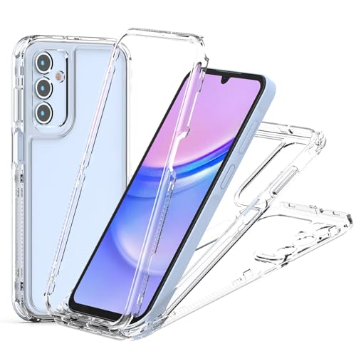 Samsung Galaxy A15 �p�N���X�^���N���A�P�[�X�A�ϏՌ��ی�d�b�P�[�X�ASamsung Galaxy A15 �p�A���`�X�N���b�`�ی쓧���X�����J�o�[