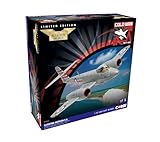 Informations sur le produit : ce modèle exceptionnel Corgi Aviation Archive à l'échelle 1:72 célèbre le Gloster Meteor F.8 piloté par le chef d'escadron John « Dusty » Miller DFC, l'un des pilotes de chasse pionniers de la Grande-Bretagne. Prêt à être exposé directement depuis la boîte, cet objet de collection méticuleusement conçu capture les marques distinctives de l'avion personnel de Miller depuis son temps commandant l'escadron n°41 à Biggin Hill au début de l'âge du jet. Avec des détails authentiques et une finition de qualité supérieure, ce modèle commémore l'un des météores les plus colorés pour défendre l'espace aérien britannique pendant la guerre froide.