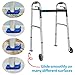 Bundle: Flexfit Universal Ski Glides with GlideSocks (Dark Blue)