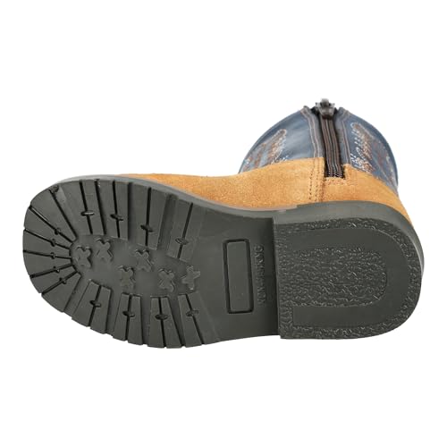 Image of Smoky Mountain Boots Toddlers' Autry Square Toe Leather Western Cowboy Boots