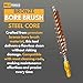 McJ Tools Rifle Bronze Bore Brush (20pack 22 Cal)