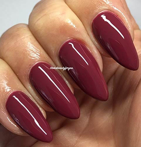 Bluesky AUTUMN WINTER FALL Collection, Choose Your Nail Gel From Collection Nail Gel Polish UV LED Soak Off (FW01 BURGUNDY)